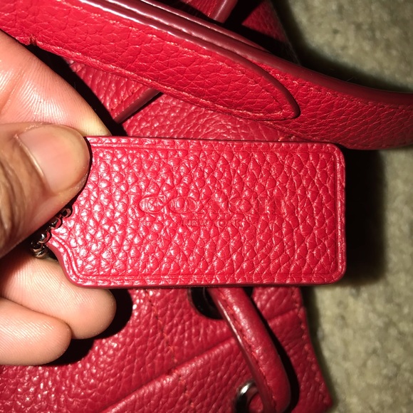 Coach mini back pack *RED*